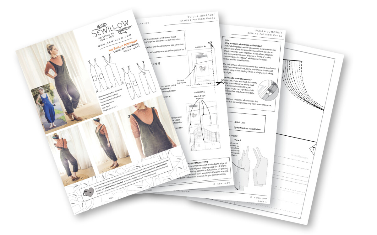 Read more about the article How to print your size only on a sewing pattern PDF