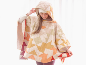 Read more about the article Tea Staining My Stargazer Wearable Quilt for a Vintage Look